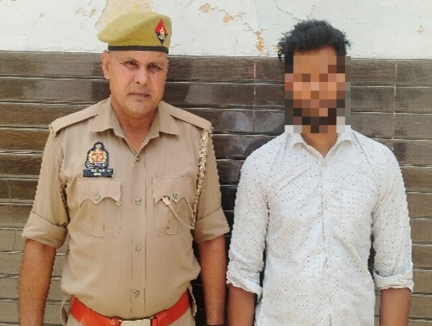 “After intoxicating a woman, she was sexually assaulted; ₹1.80 lakh was extorted by making a video, and the accused has been arrested.” IMAGE CREDIT TO POLICE
