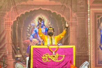 The idea of “Ram Rajya” can be realized only through spiritual knowledge (Brahma Gyaan), said Dr. Sarveshwar. IMAGE CREDIT TO दिव्य ज्योति जागृती संस्थान
