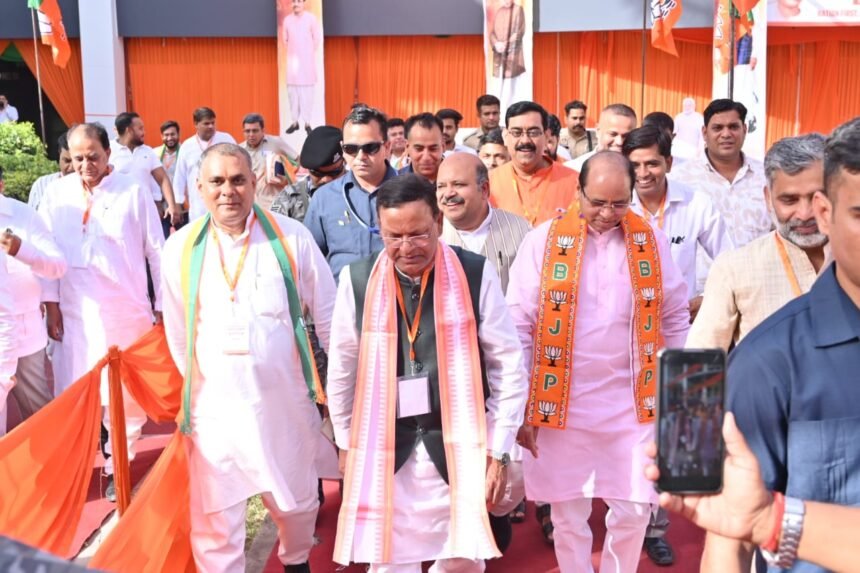 The training camp of the Bharatiya Janata Party (BJP) city unit was inaugurated to ensure victory in 2027, where party workers took a pledge of success. IMAGE CREDIT TO BJP