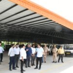 The Ghaziabad Municipal Corporation is promoting electric vehicles by introducing e-vehicle parking facilities and deploying 50 new electric vehicles for garbage collection. IMAGE CREDIT TO नगर निगम