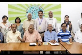 Noida Lok Manch has taken a pledge to turn the Yamuna River into an “oxygen bank” and plans to plant five lakh saplings as part of an environmental initiative led by the Noida Lok Manch. IMAGE CREDIT TO रिपोर्टर