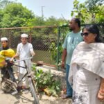 Two minors were reportedly found with animal remains in a case that surfaced in Ghaziabad. The Mayor caught the two children, and the police later took the madrasa operator into custody for questioning and further investigation. IMAGE CREDIT TO NAGAR NIGAM