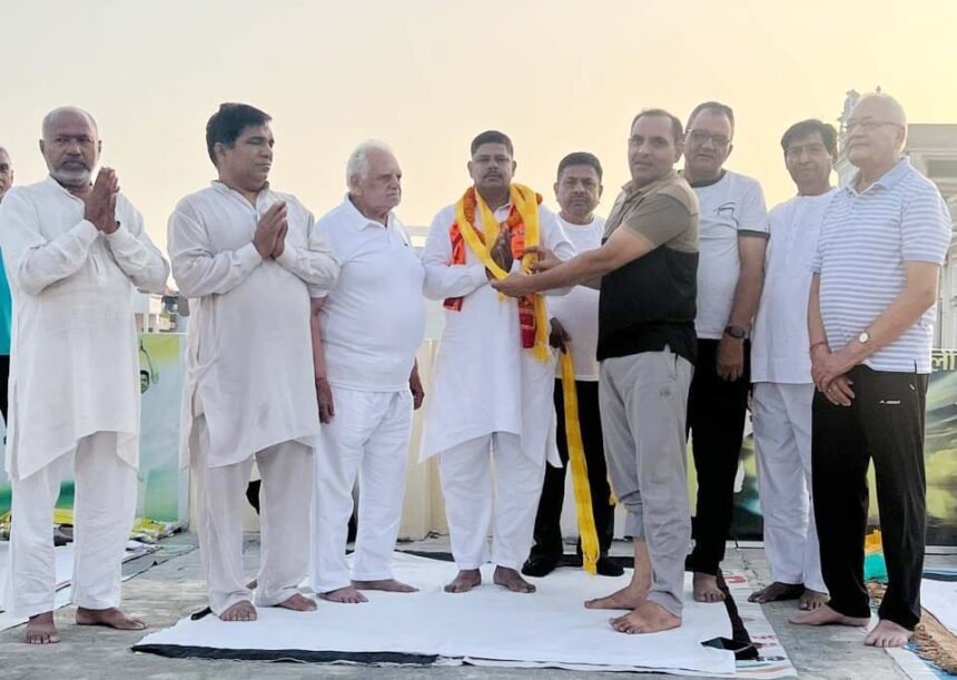 Jitendra Sharma has been appointed as the president of the Divya Yog Sansthan Trust. IMAGE CREDIT TO REPORTER