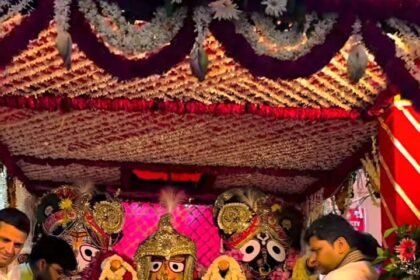 “A grand Rath Yatra of Lord Jagannath will be taken out on July 16.” IMAGE CREDIT TO रिपोर्टर