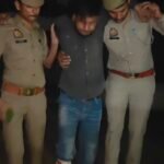 “Operation Langda”: Indirapuram police arrested one snatcher during an encounter; he was shot in the leg. IMAGE CREDIT TO POLICE