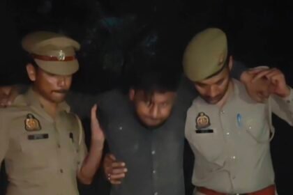“Operation Langda”: Indirapuram police arrested one snatcher during an encounter; he was shot in the leg. IMAGE CREDIT TO POLICE