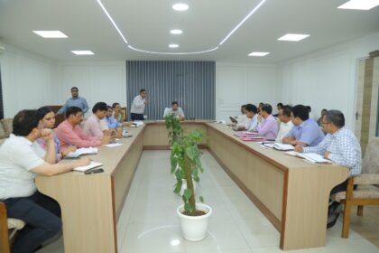 A meeting regarding census work was held under the chairmanship of the District Magistrate. IMAGE CREDIT TO INFORMATION DEPARTMENT