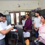District Magistrate Alok Yadav took a strict stance on negligence and inspected the Transit Hostel to review departmental arrangements and ground-level conditions. IMAGE CREDIT TO सूचना विभाग