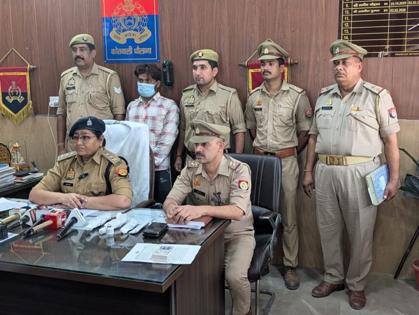 A case of goat theft and earring robbery has been solved; four accused, including three minors, have been arrested. IMAGE CREDIT TO POLICE