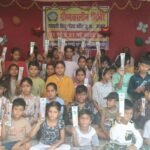 “A five-day summer camp at Saraswati Shishu Mandir concluded with colorful celebrations; children showcased their talents.” IMAGE CREDIT TO स्कूल