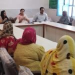 “An awareness meeting was held in Dasna rural area regarding the formation of self-help groups.” IMAGE CREDIT TO इंस्टीट्यूट