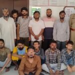 Got it — I’ll add it in normal text only (no bold). Corrected version: “In Bijnor, a police team was attacked, and villagers rescued the accused and took him away; 12 people were arrested. Image Credit To POLICE