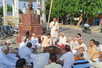 “Chaudhary Sahab took bold decisions such as abolishing the zamindari system and implementing consolidation of land holdings,” said Praveen Rana. IMAGE CREDIT TO REPORTER