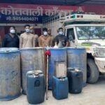 Illegal trade in adulterated diesel exposed; four suspects arrested. IMAGE CREDIT TO POLICE