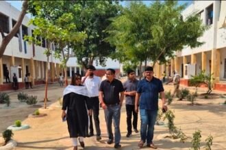 The Secretary of the District Legal Services Authority carried out the monthly inspection of the District Prison. IMAGE CREDIT TO INFORMATION DEPARTMENT
