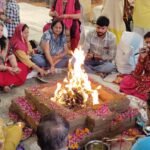 “The grand conclusion of the Shrimad Bhagwat Katha with the episodes of Sudama’s character and Parikshit’s salvation.” — IMAGE CREDIT TO REPORTER