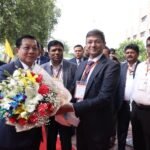 “The President of Myanmar visited NTPC NETRA and appreciated clean energy technologies.” — IMAGE CREDIT TO सूचना विभाग