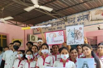 “On World No Tobacco Day, a widespread awareness campaign was conducted in Gautam Buddha Nagar.” — IMAGE CREDIT TO सूचना विभाग