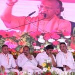 Chief Minister Yogi Adityanath Hands Over Land Ownership Certificates to Displaced Families and Ex-Servicemen; Benefits Distributed to Various Scheme Beneficiaries — IMAGE CREDIT TO INFORMATION DEPARTMENT