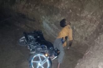 Bike Rider Dies After Falling into Open Pit; Family in Shock and Grief — IMAGE CREDIT TO POLICE