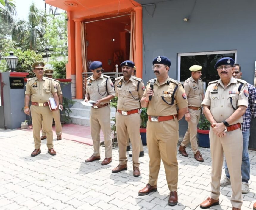 Police Launch History-Sheeter Verification Campaign in Ghaziabad; Crackdown on Criminals to Be Tightened — IMAGE CREDIT TO POLICE