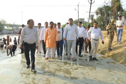District Magistrate Strict on Arrangements at Chhota Haridwar; Conducts Surprise Inspection and Issues Improvement Instructions — IMAGE CREDIT TO INFORMATION DEPARTMENT