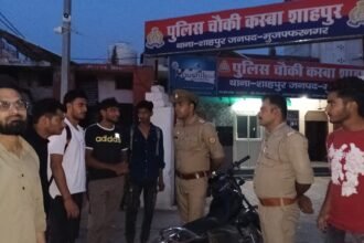 Shahpur Police made youths aware about cyber crimes. IMAGE CREDIT TO POLICE