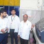 The DM inspected the CHC Shamli and issued instructions to improve arrangements. IMAGE CREDIT TO सूचना विभाग