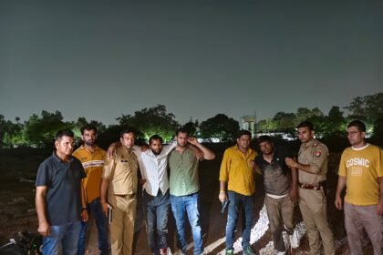 Two snatchers who targeted morning walkers arrested in an encounter along with a goldsmith — IMAGE CREDIT TO POLICE