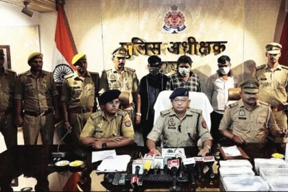 Three notorious thieves arrested after solving two theft cases in Gram Gandunangla — IMAGE CREDIT TO POLICE