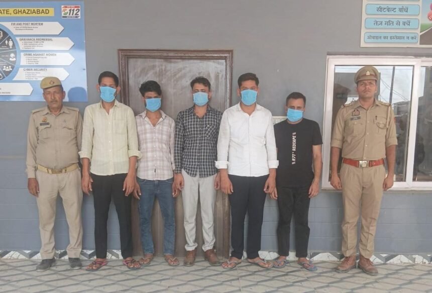Omkar missing case: Loni police arrested five accused carrying a reward of ₹50,000 — IMAGE CREDIT TO पुलिस