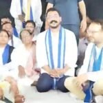 Amid administrative restrictions, Chandrashekhar’s “Satta Parivartan Yatra” begins from Bijnor; thousands gather in large crowds — IMAGE CREDIT TO रिपोर्टर