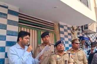 Two illegal madrasas in Ghaziabad were sealed by the administration — IMAGE CREDIT TO POLICE