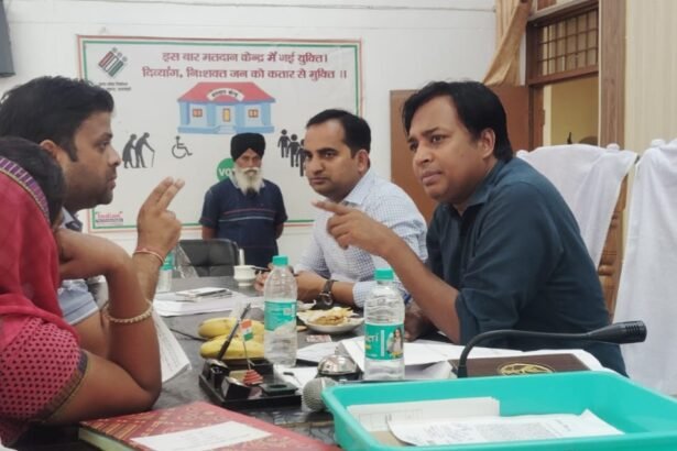 35 complaints were received in the Tehsil Samadhan Diwas, only one was resolved — IMAGE CREDIT TO सूचना विभाग