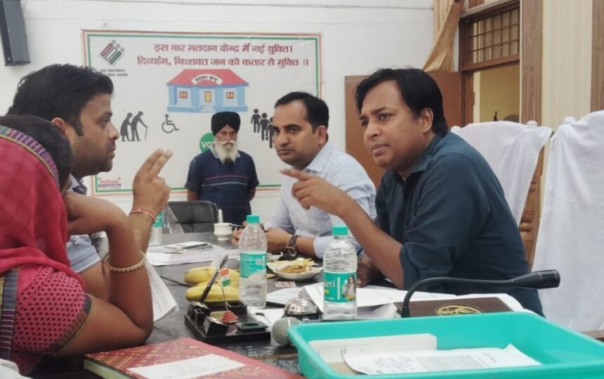 35 complaints were received in the Tehsil Samadhan Diwas, only one was resolved — IMAGE CREDIT TO सूचना विभाग