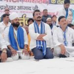 In the Satta Parivartan Yatra, Chandrashekhar Azad targeted the government and raised issues of employment and social justice — IMAGE CREDIT TO रिपोर्टर