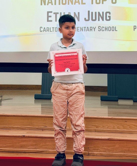Hapur’s Young Prodigy Achieves Global Recognition, Ranks 9th in the World at the International Mathematics Olympiad in the USA — IMAGE CREDIT TO रिपोर्टर