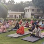 Yoga Training Camp Organized on the Occasion of International Yoga Day — IMAGE CREDIT TO रिपोर्टर
