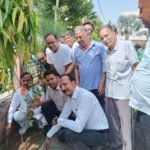 Development Issues Echoed During “Chai Pe Charcha”; MLA Gives Green Message Through Tree Plantation — IMAGE CREDIT TO REPORTER