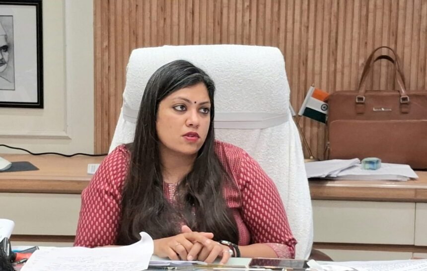 District Magistrate holds review meeting to resolve issues of Chapraula–Dadri industrial area — IMAGE CREDIT TO सूचना विभाग