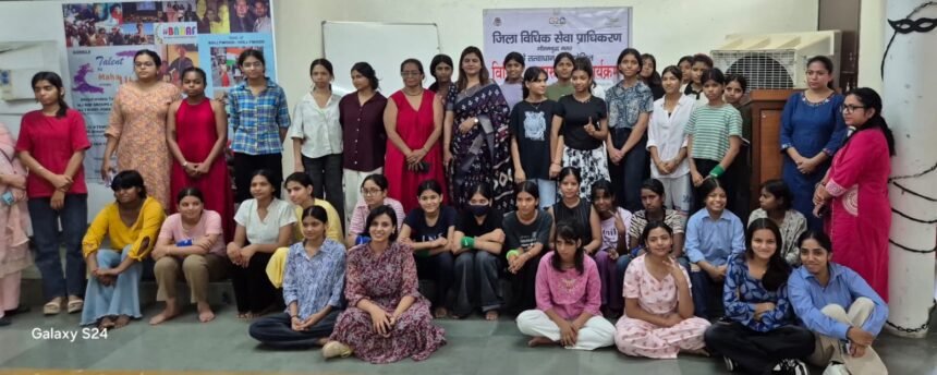 Awareness Camp Organized; Adolescent Girls Informed About Their Legal Rights — IMAGE CREDIT TO सूचना विभाग
