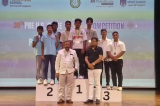 Star Academy Shooters Deliver Outstanding Performance, Himanshu Wins Gold Medal — IMAGE CREDIT TO रिपोर्टर