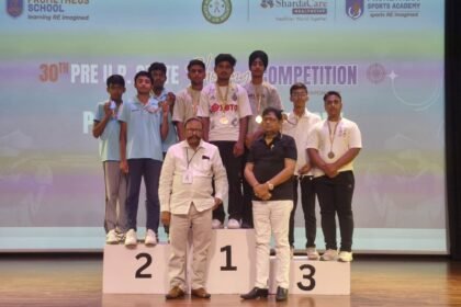 Star Academy Shooters Deliver Outstanding Performance, Himanshu Wins Gold Medal — IMAGE CREDIT TO रिपोर्टर