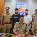 Sahibabad Police Arrest Two Brothers for Stealing Four-Wheelers on Demand — IMAGE CREDIT TO पुलिस