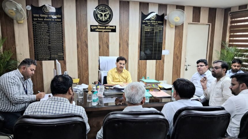 Review meeting of the PM Surya Ghar Free Electricity Scheme concluded; instructions were issued for the prompt disposal of pending loan cases. IMAGE CREDIT TO INFORMATION DEPARTMENT