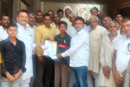 Avish Pal from Bawana selected for the Uttar Pradesh cricket hostel — IMAGE CREDIT TO REPORTER