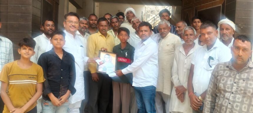 Avish Pal from Bawana selected for the Uttar Pradesh cricket hostel — IMAGE CREDIT TO REPORTER