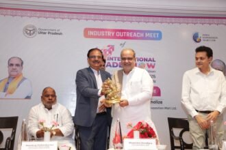 UPITS 2026 promotional campaign launched with Delhi roadshow; event to be held in Greater Noida from 25 to 29 September — IMAGE CREDIT TO सूचना विभाग