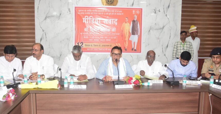 In 12 years of the Central Government, the country’s image and destiny have changed: Dinesh Khatik. IMAGE CREDIT TO सूचना विभाग