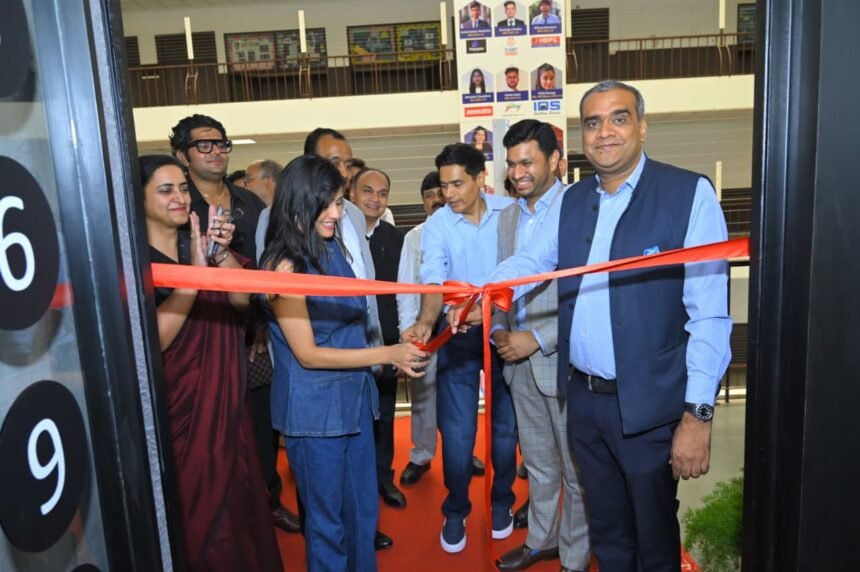 Inauguration of a state-of-the-art media studio at IMS Ghaziabad; students will receive training in modern technology. IMAGE CREDIT TO इंस्टीट्यूट
